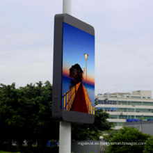 Publicidad al aire libre P4 LED Street Pole Led Billboards